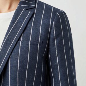 striped-navy-linen-jacket-detail