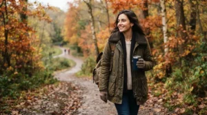 Cold weather fashion showing the best bomber jacket men with shearling collar