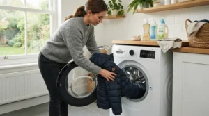 Care instructions and washing process for maintaining the best puffer jacket men at home.